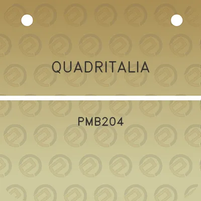 quadritalia-pmb204