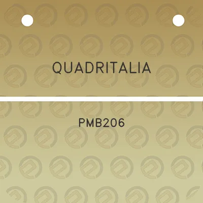 quadritalia-pmb206