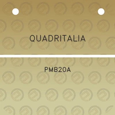 quadritalia-pmb20a