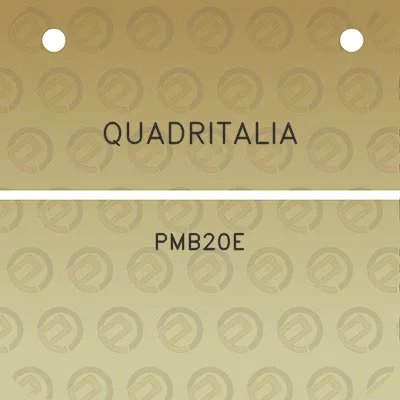 quadritalia-pmb20e