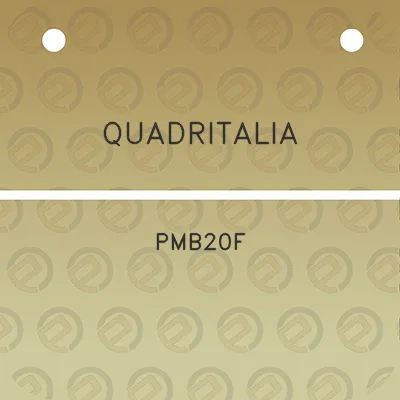 quadritalia-pmb20f