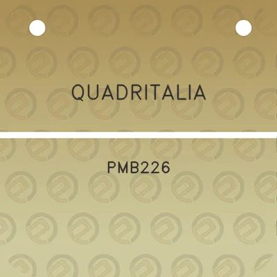 quadritalia-pmb226