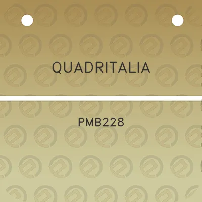 quadritalia-pmb228