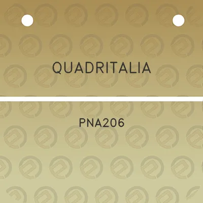 quadritalia-pna206