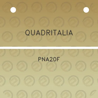 quadritalia-pna20f