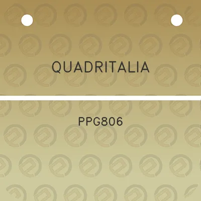 quadritalia-ppg806