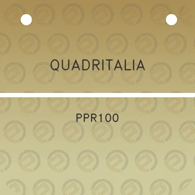 quadritalia-ppr100