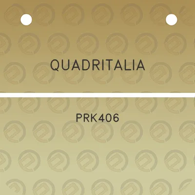 quadritalia-prk406