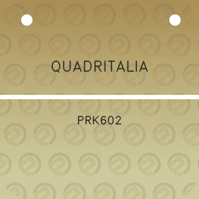 quadritalia-prk602