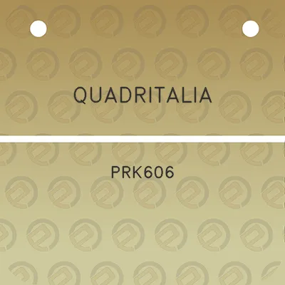 quadritalia-prk606