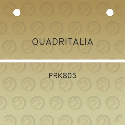 quadritalia-prk805