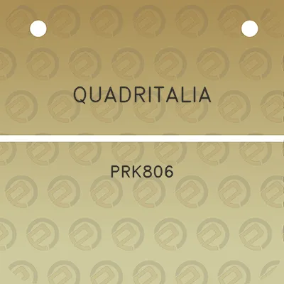 quadritalia-prk806