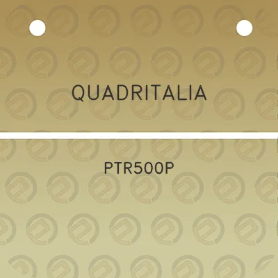 quadritalia-ptr500p