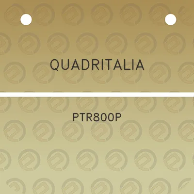 quadritalia-ptr800p