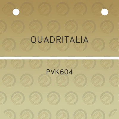 quadritalia-pvk604