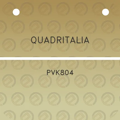 quadritalia-pvk804