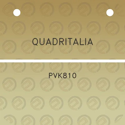 quadritalia-pvk810