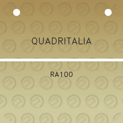 quadritalia-ra100