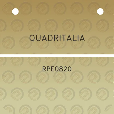 quadritalia-rpe0820