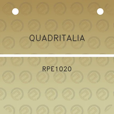 quadritalia-rpe1020