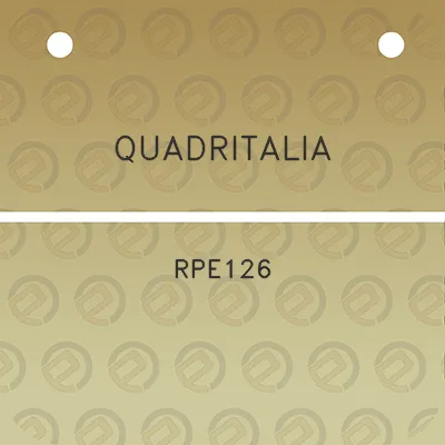 quadritalia-rpe126