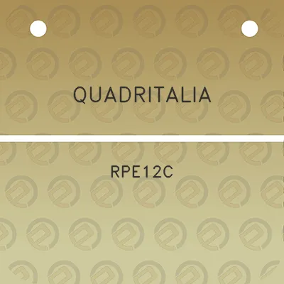 quadritalia-rpe12c