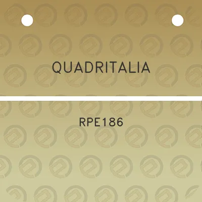 quadritalia-rpe186