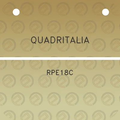 quadritalia-rpe18c