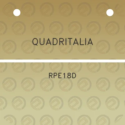 quadritalia-rpe18d