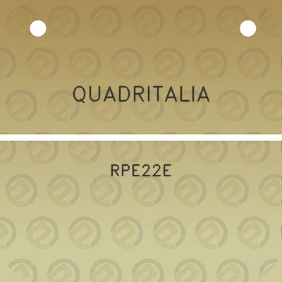 quadritalia-rpe22e