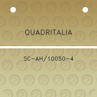 quadritalia-sc-ah10050-4