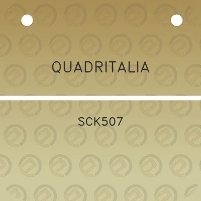 quadritalia-sck507