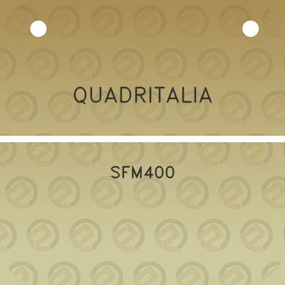 quadritalia-sfm400