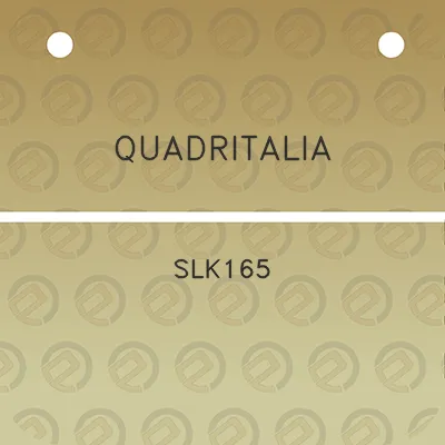 quadritalia-slk165