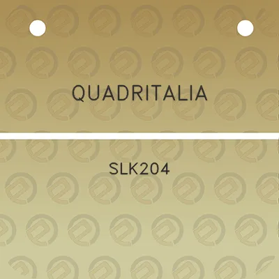 quadritalia-slk204