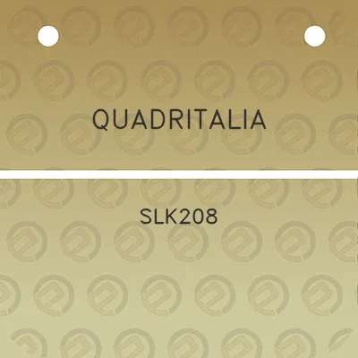 quadritalia-slk208