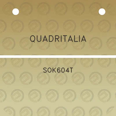 quadritalia-sok604t