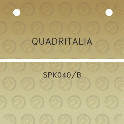 quadritalia-spk040b