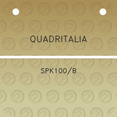 quadritalia-spk100b