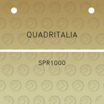 quadritalia-spr1000