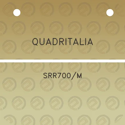 quadritalia-srr700m