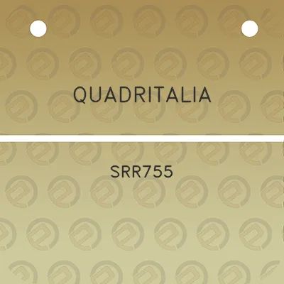 quadritalia-srr755