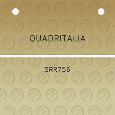 quadritalia-srr756