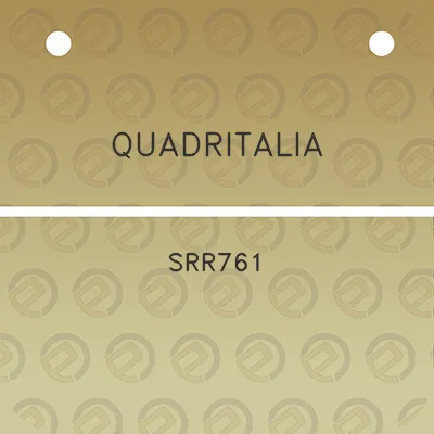 quadritalia-srr761