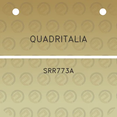 quadritalia-srr773a