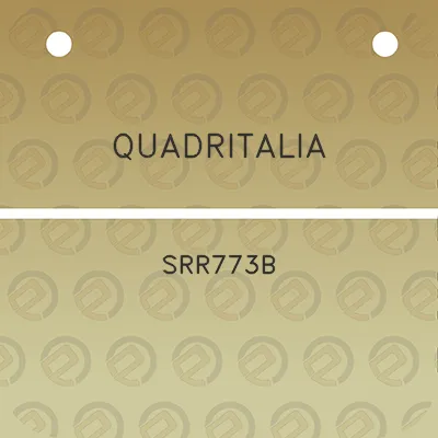 quadritalia-srr773b