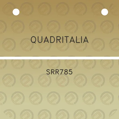 quadritalia-srr785