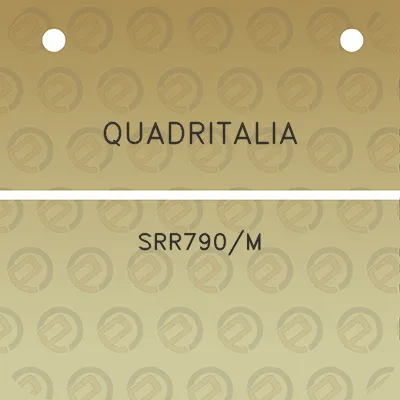 quadritalia-srr790m