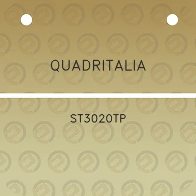 quadritalia-st3020tp