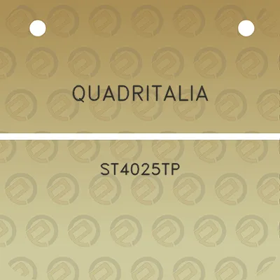 quadritalia-st4025tp